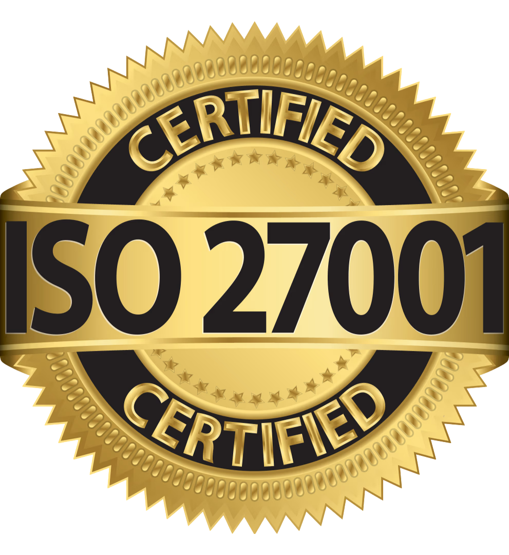 ISO 27001 Certified